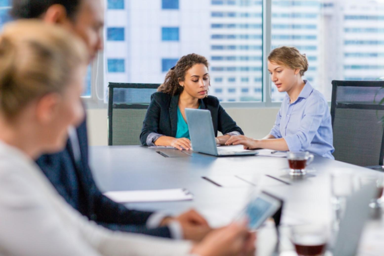 Séance de formation avec des participants